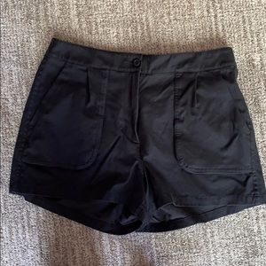 Black Lululemon shorts size 8
